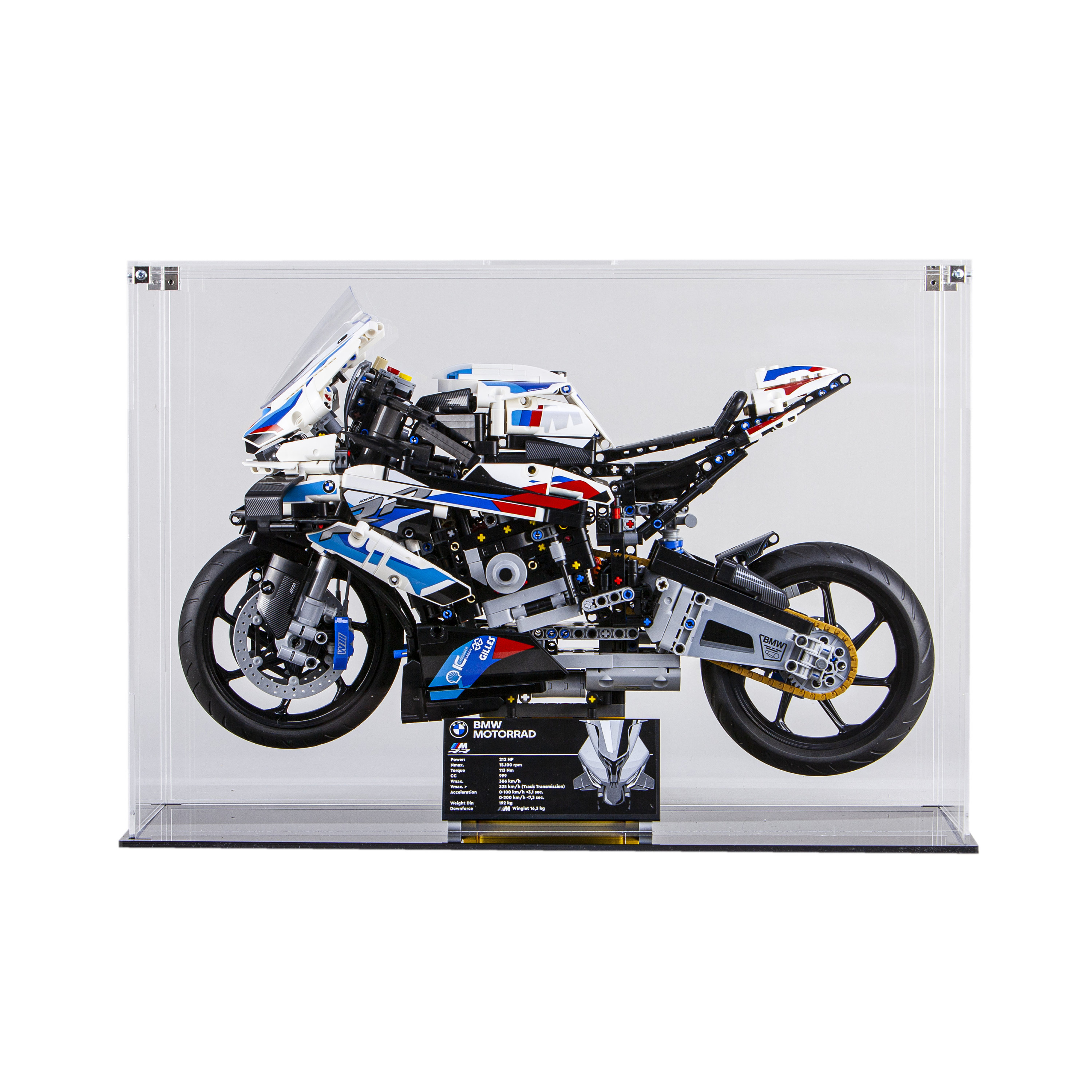 Display Case for LEGO® BMW M 1000 RR (42130) — Wicked Brick