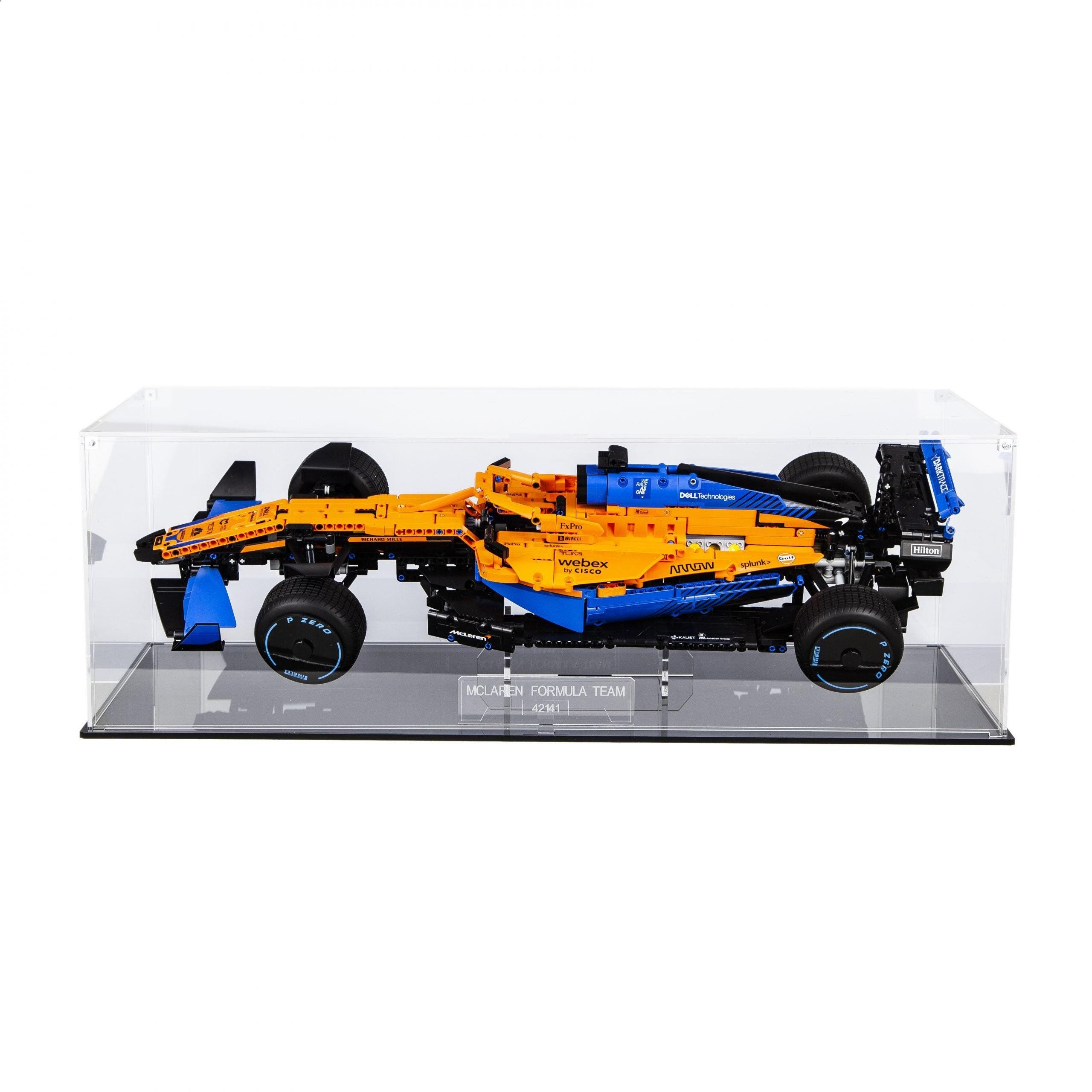 BRAUN F1 ミニカー ディスプレイケース付き B.B.R BBR 1/18スケール用 ディスプレイケース 台座セット ブラウン