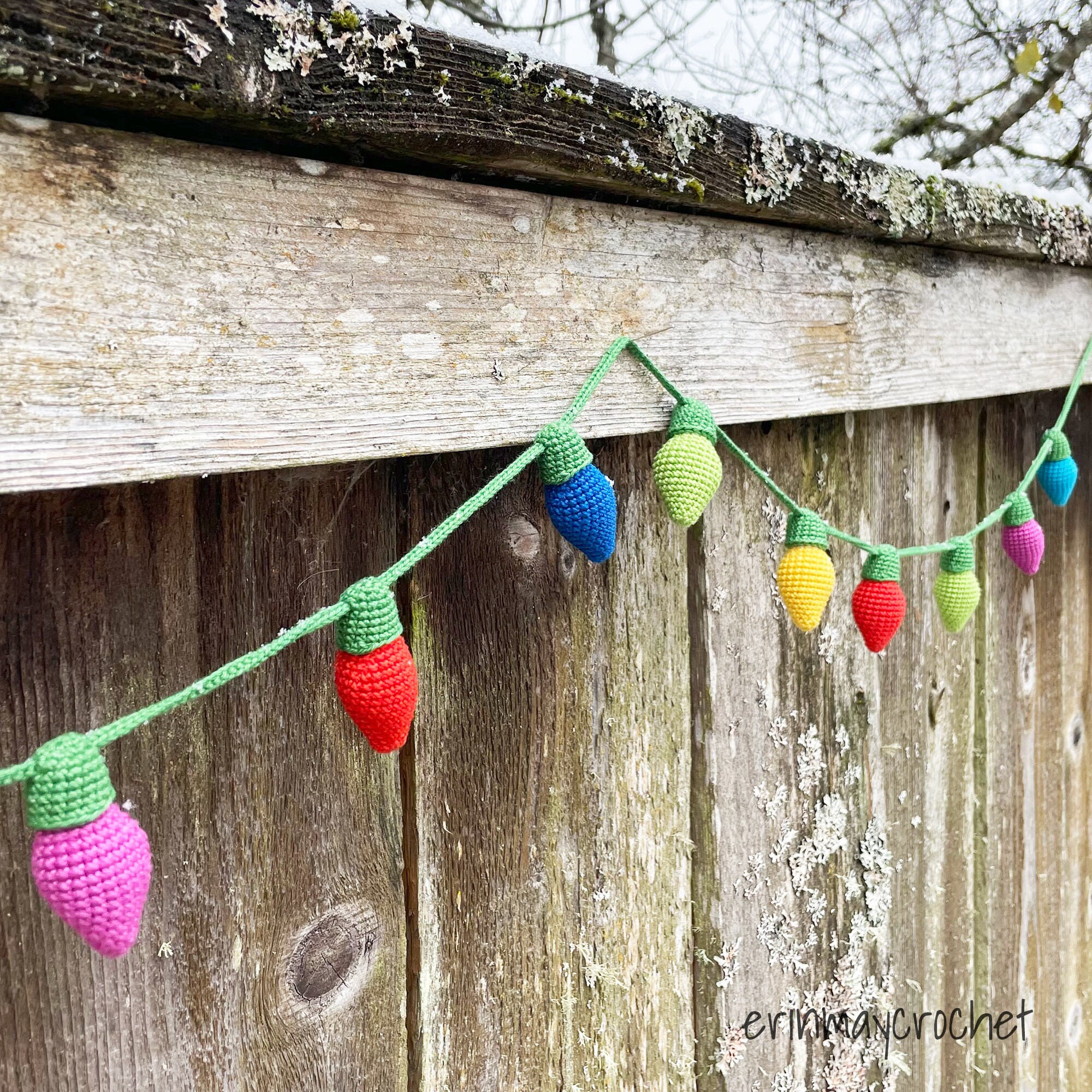 Crochet light build garland. Wall hanging decor garland light. Rainbow  bunting. - Shop TatiStoreShop Wall Décor - Pinkoi