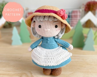 Sophie Hatter Amigurumi Crochet Pattern, Crochet Doll Pattern, Amigurumi Doll Pattern, Crochet Pattern by erinmaycrochet - fanart, fantasy