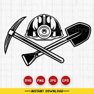 Mining Tools svg || Mining Clipart || Mining Cut Files || Mining Shirt || Mining Monogram || Mining Stencil || Mining Stickers jpeg DXF
