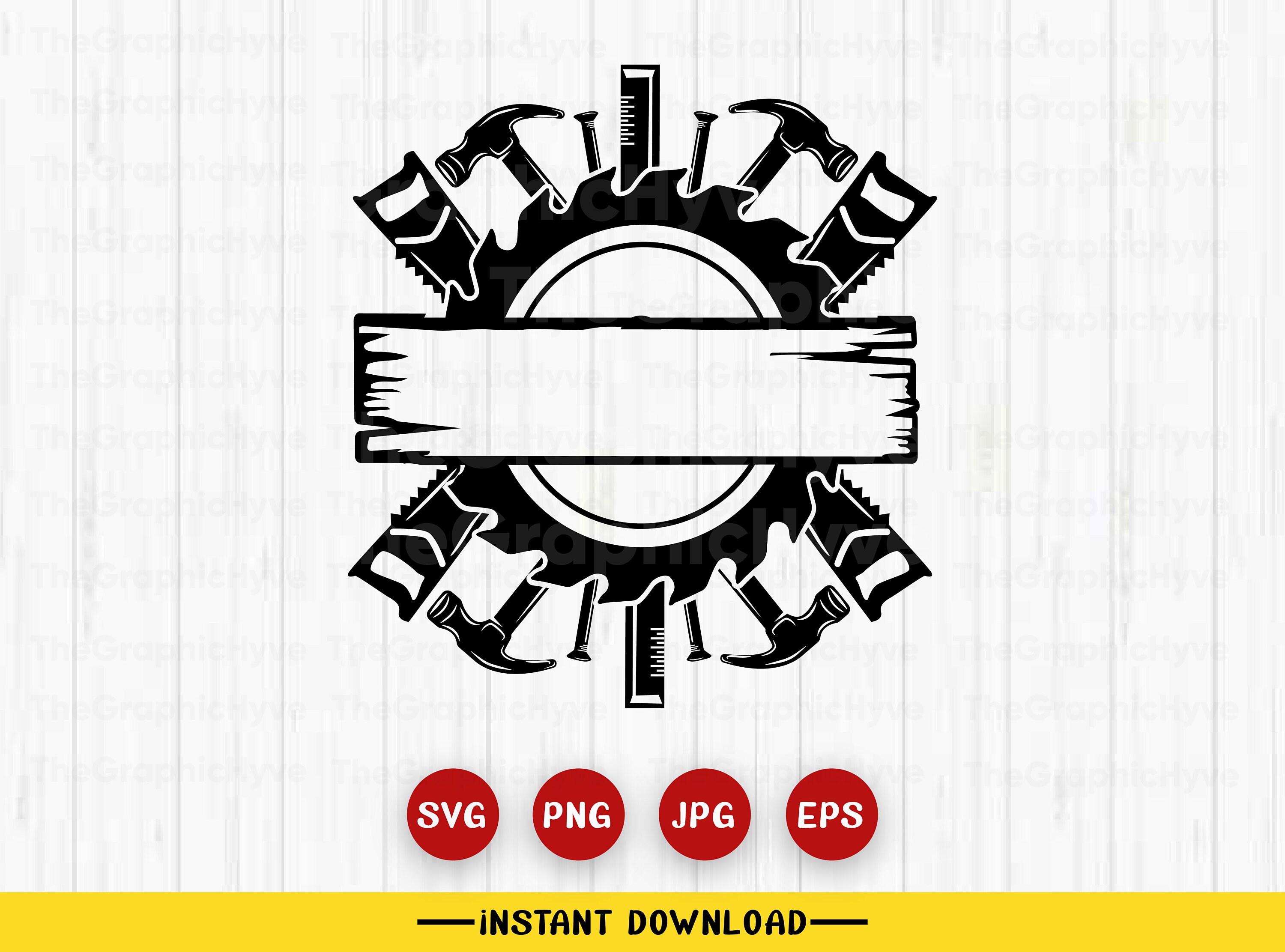 Builder Svg Files, Contractor Svg, Repairman Svg, Carpenter Svg