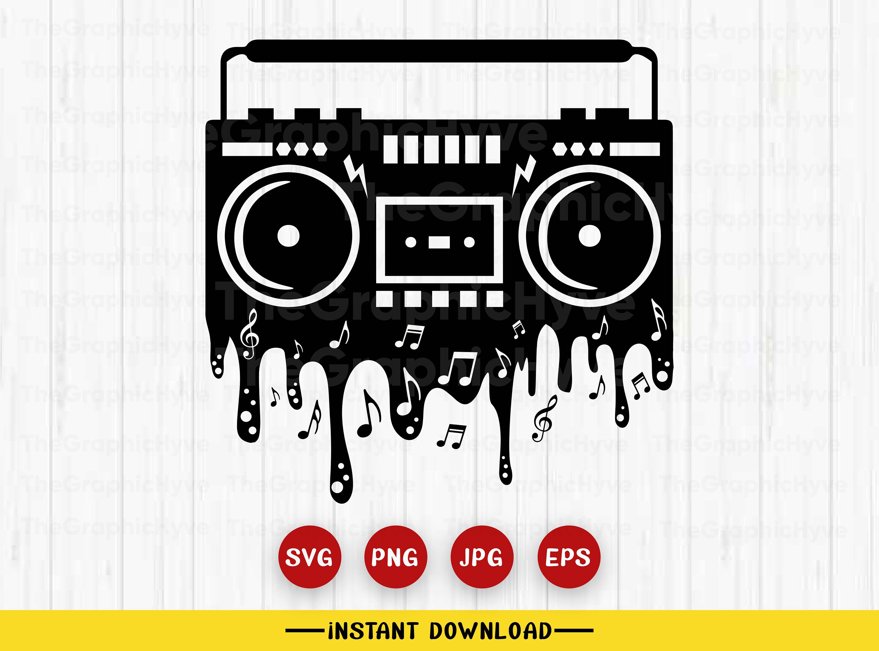 Simple Boombox Art