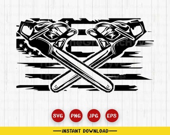 US Logging Chainsaw SVG | Bûcheron Svg | Bûcheron Svg | Journalisation des | Svg | de chemise de journalisation Fichiers coupés à la tronçonneuse, svg, jpeg, png