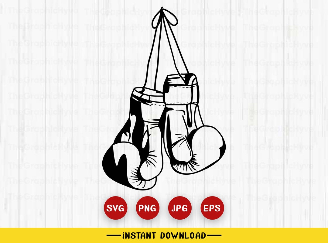 Boxing Gloves SVG Boxing Svg Gloves Svg Kick Boxing Svg Sports Svg Cut