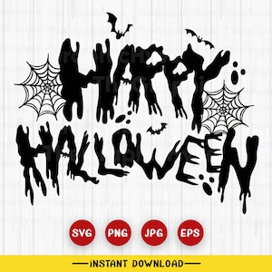 Happy Halloween SVG file | happy Halloween png | Halloween clipart | Halloween eps | Halloween | Halloween svg - fall svg - fall png