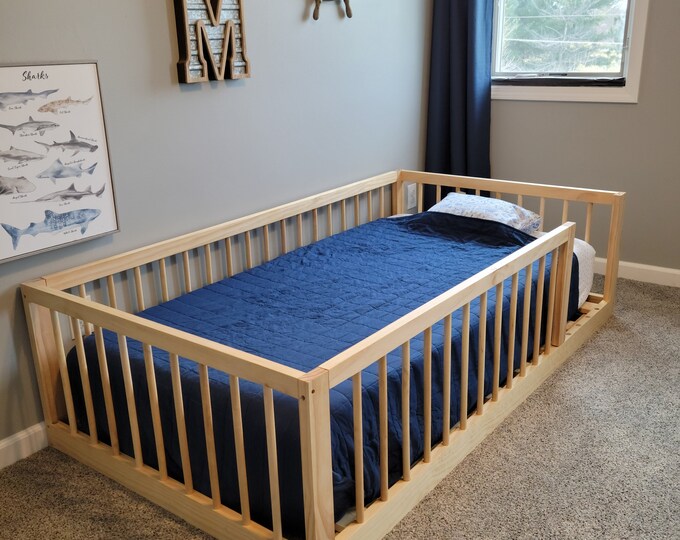 Montessori Floor Bed Etsy