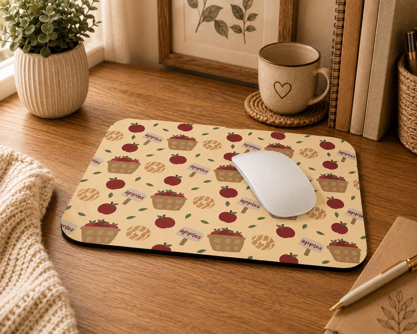 Apple Vintage Mousepad - Etsy