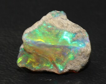 Weißer Opal Roh Natürlicher Äthiopischer Opal AA Unpoliert (Roh) Opal Roh Größe 14x12 mm Loser Opal Unpoliert Roh