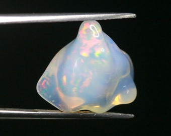 Raw Natural Ethiopian Opal Polish Rough Opal Rainbow Fire Top Quality Rough AAA Grade Jewelry Making