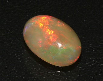 13.50X9.70X5 MM Natural Ethiopian Opal Cabochon - Welo Fire Opal Gemstone - Opal Cabochon - Gemstone Cabochon - Opal Oval Shape