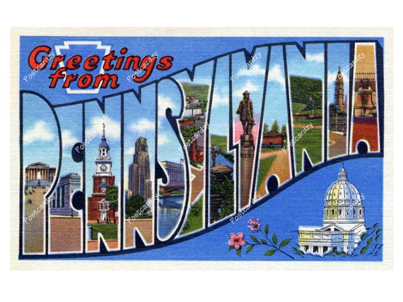 Embellishments Greetings from Altoona Pennsylvania Large Letter Vintage ...