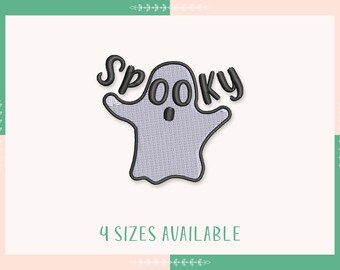 Spooky Embroidery Design, Spooky Season Embroidery Design, Halloween Embroidery, Instant Download