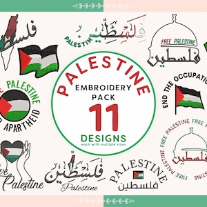Palästina-Stickerei, Free Palestine, Gaza Palestine, Stand With Palestine, Save Palestine, Palestine Map Patterns