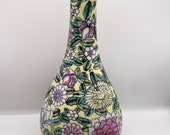 Hand Painted Gold Imari vase