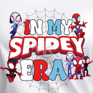 In meinem Spidey Era Shirt, Disney Spinnen T-Shirt, Spinnen Shirt, Tag Shirt, Spinnen Shirt png