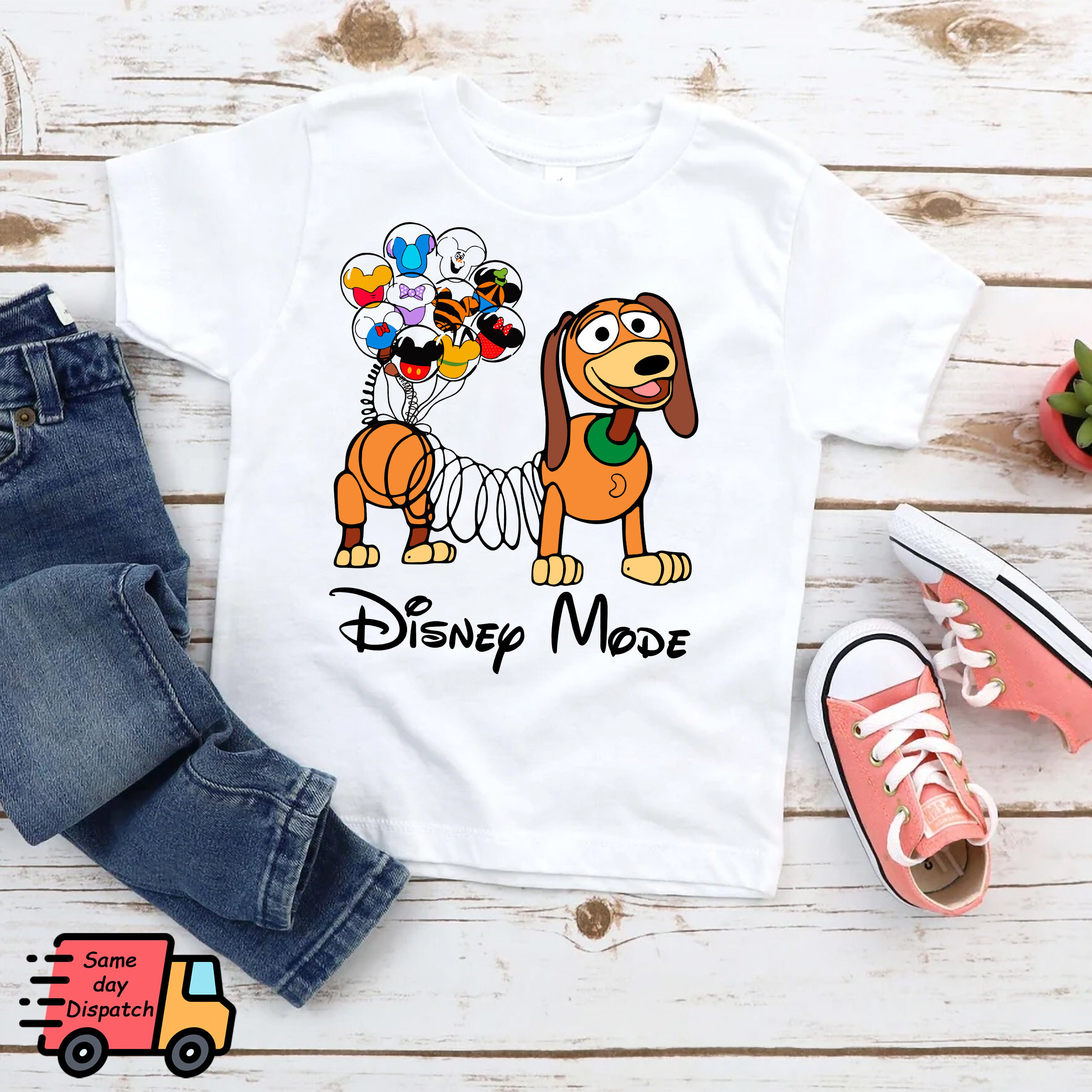 Twins toy story dog costume top