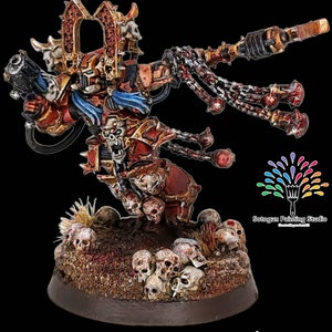 Custom/commission order of Kharn the Betrayer (pictures from recently completed commissions of mine)