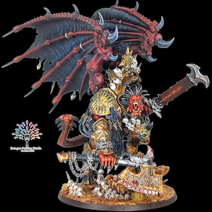 Angron , Daemon Primarch of the World Eaters Legion