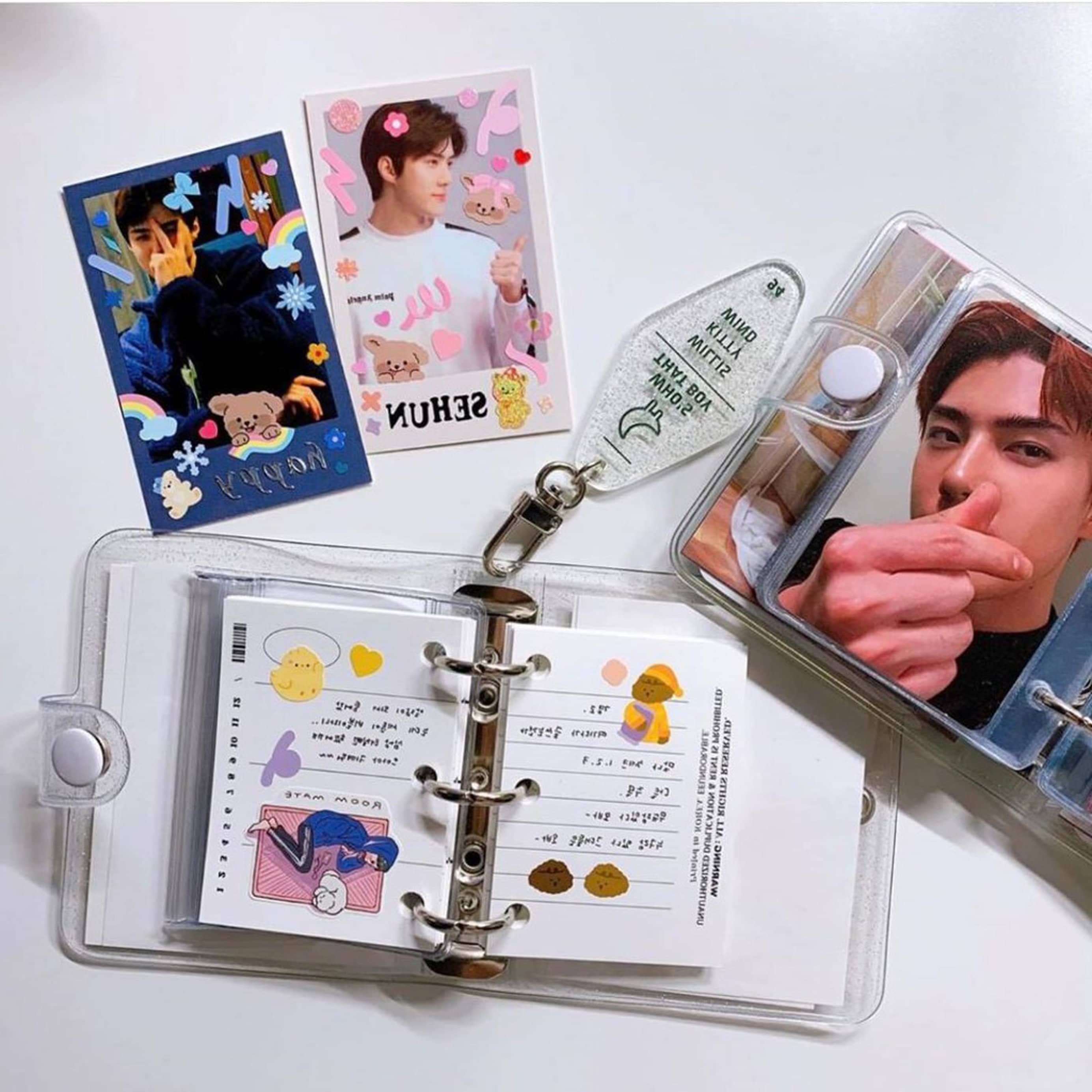 Photocard Binder Photocard Binder Kpop Photocard Holder Etsy
