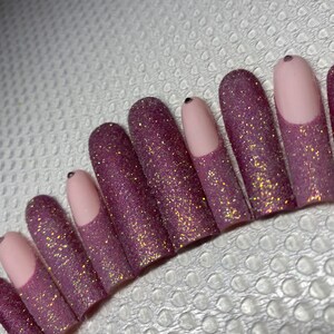 Dust Rose Press On Nails