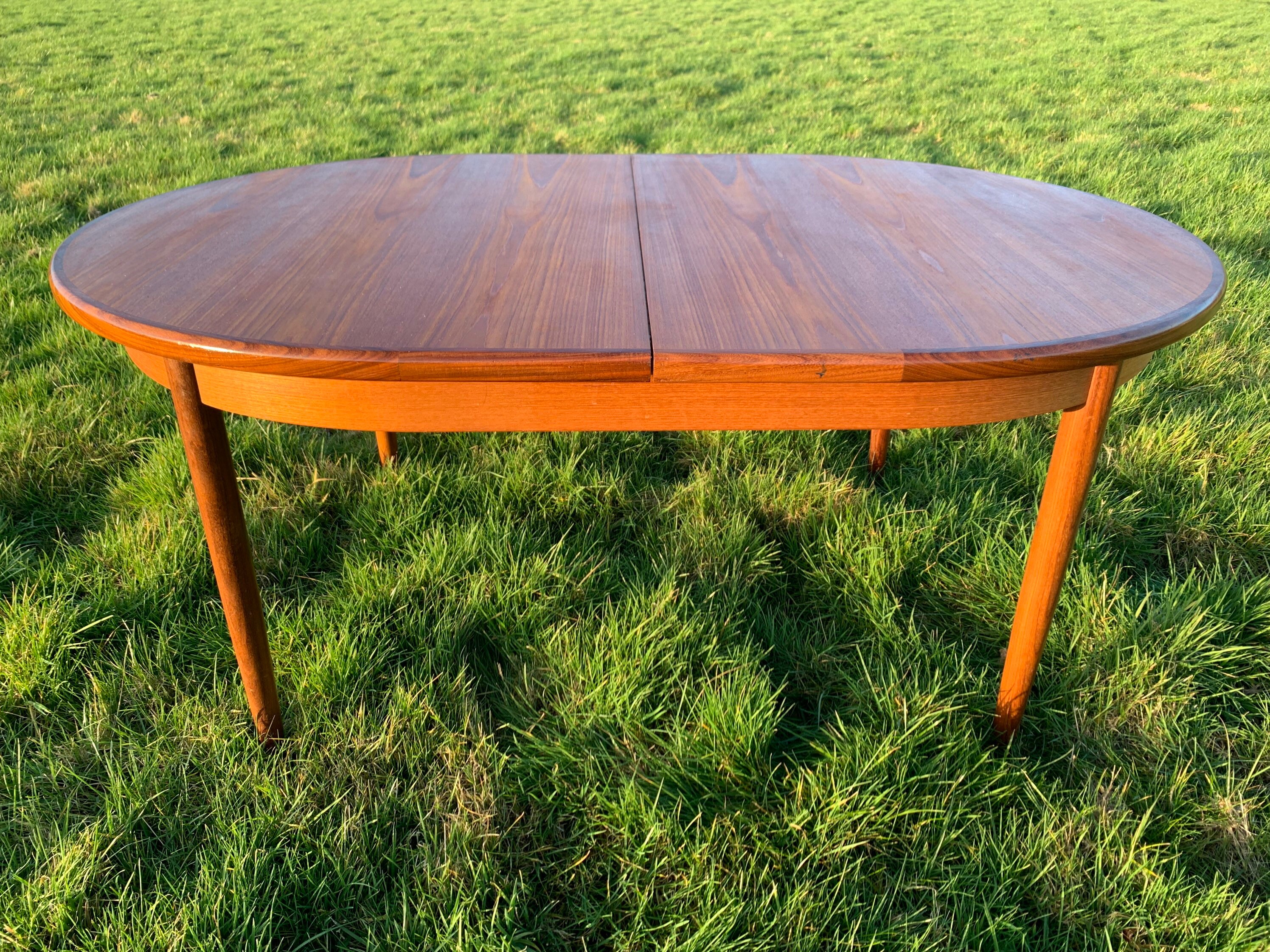 G Plan Oval Extendable Dining Teak Table Etsy UK
