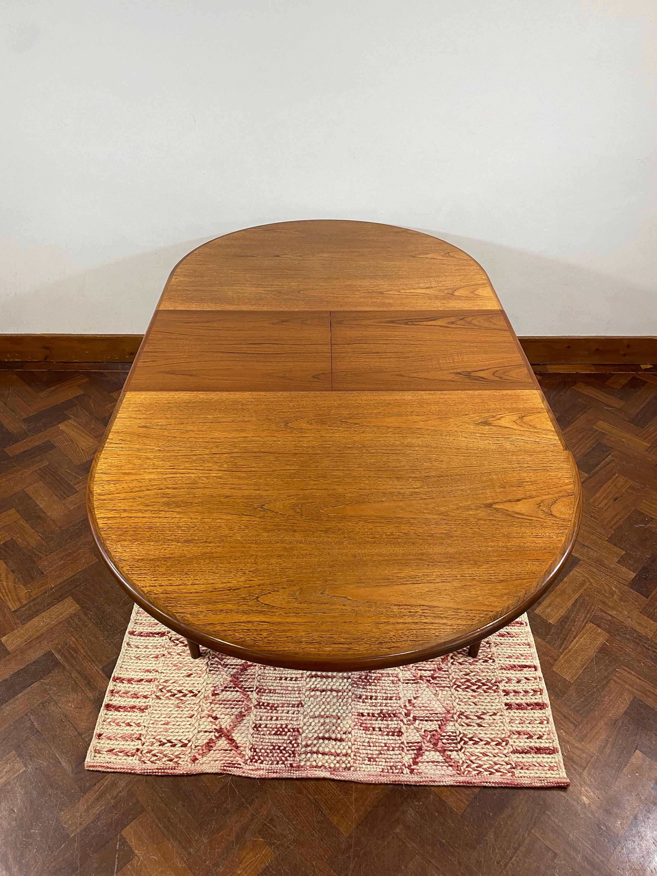 G Plan Oval Extendable Dining Teak Table Etsy UK