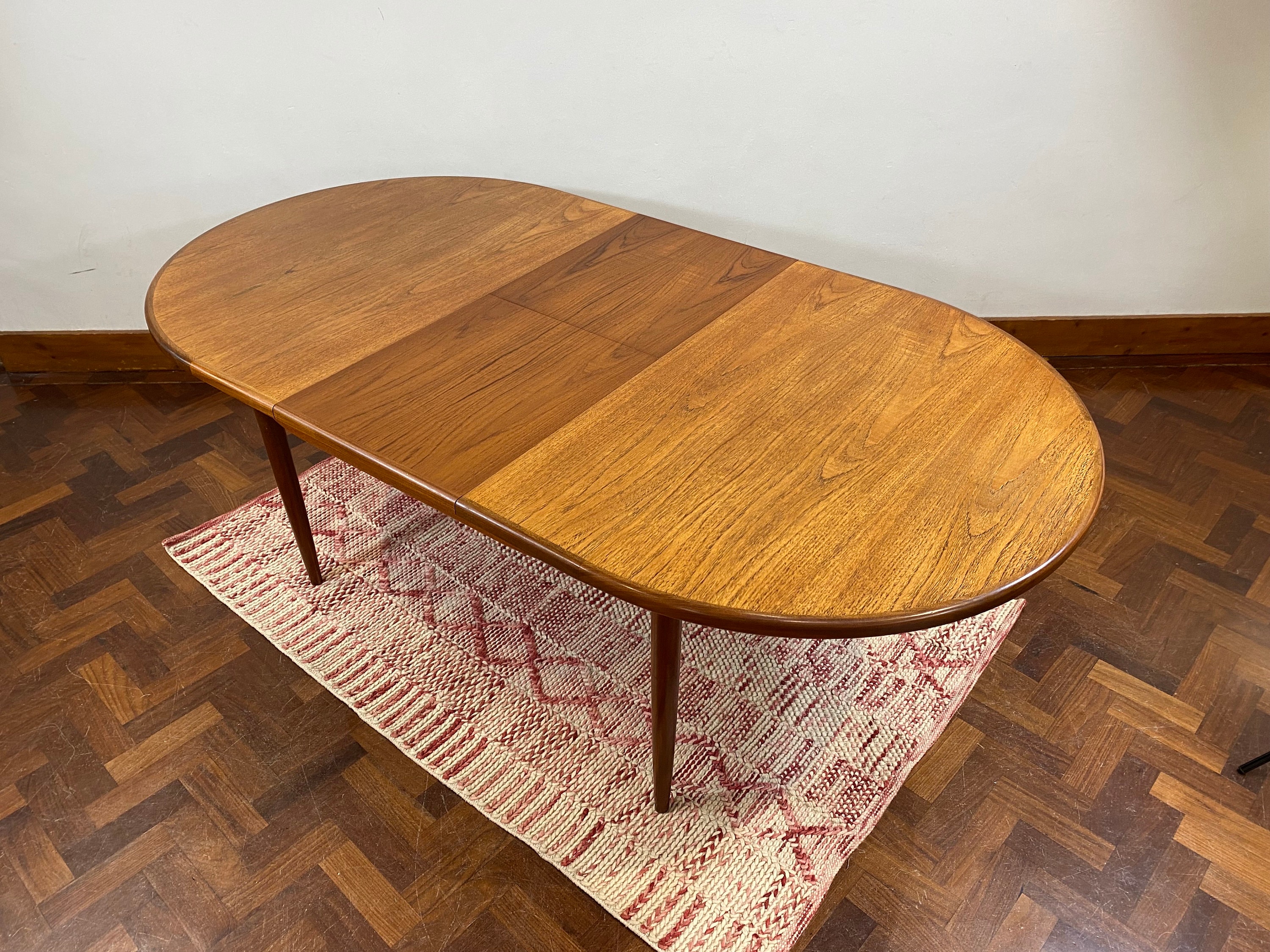 G Plan Oval Extendable Dining Teak Table Etsy UK