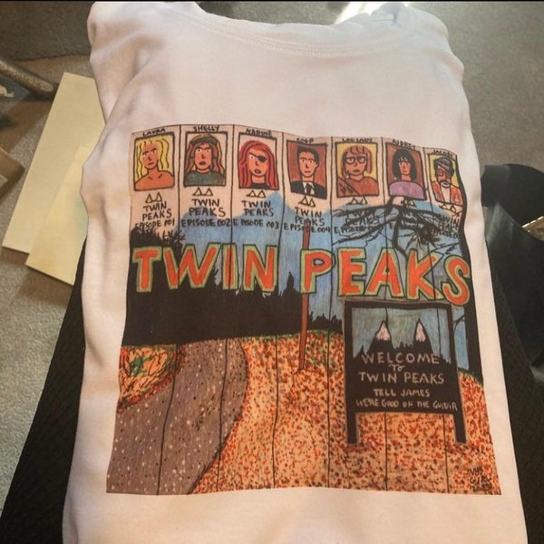 Twin Peaks T-shirt | Acquisti Online Su - Foto 3