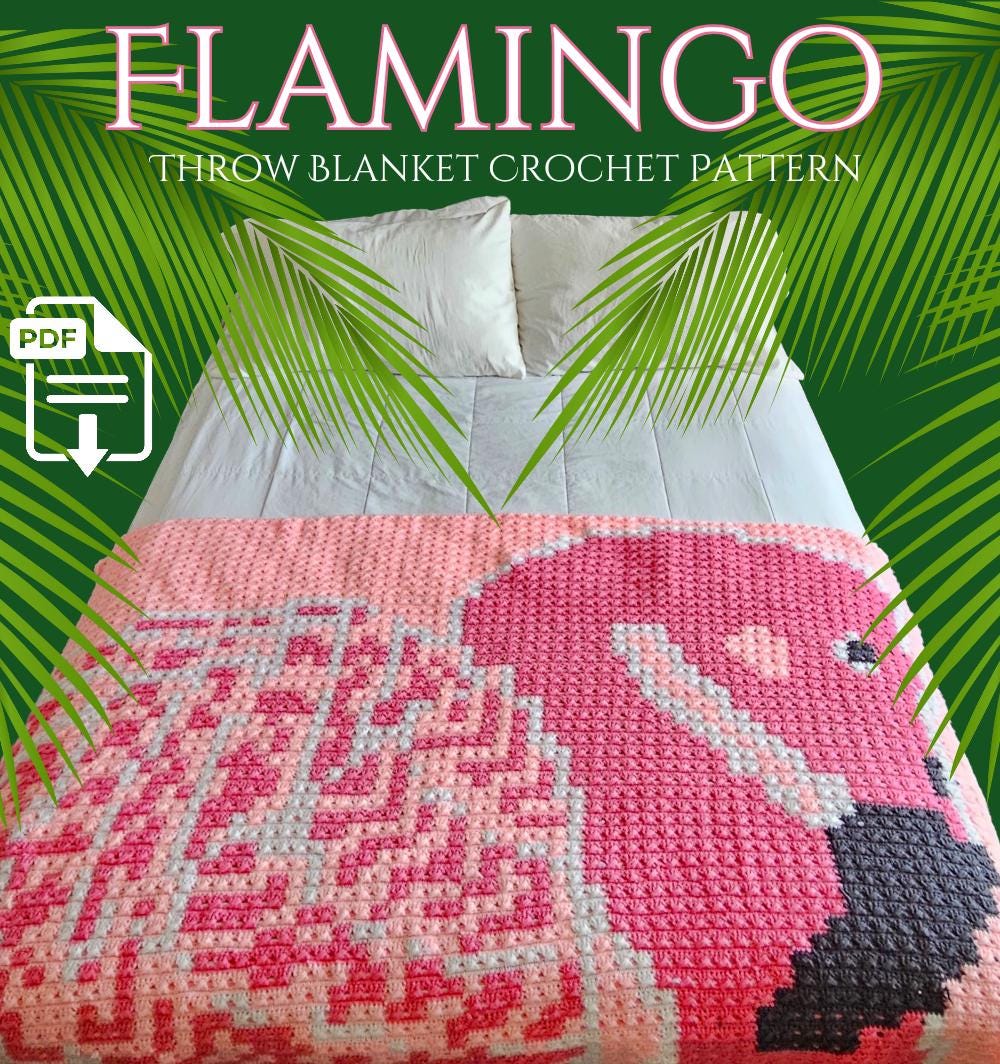 Flamingo Afghan