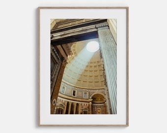 Rome Italy, Italy Print, Italy Wall Art, Italian Wall Decor, Home Decor, Travel Photography Print, Pantheon, Rome Photography