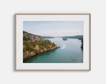 Pacific Northwest Print, Deception Pass, Landscape Photography, The PNW