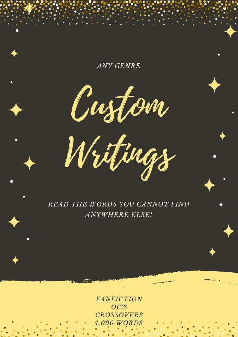 Writing Commissions Customizable Stories of ANY Genre - Etsy