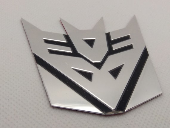 Buy 3D Aluminum Alloy Car Stickers Transformers Decepticon Badge