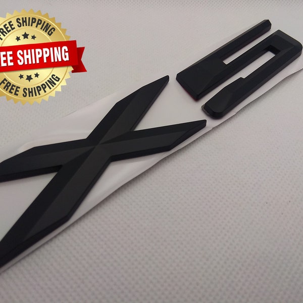 Mexican Edition 3D Raised Letter Emblem Decal – Black Matte, Universal Fit For Car/Truck