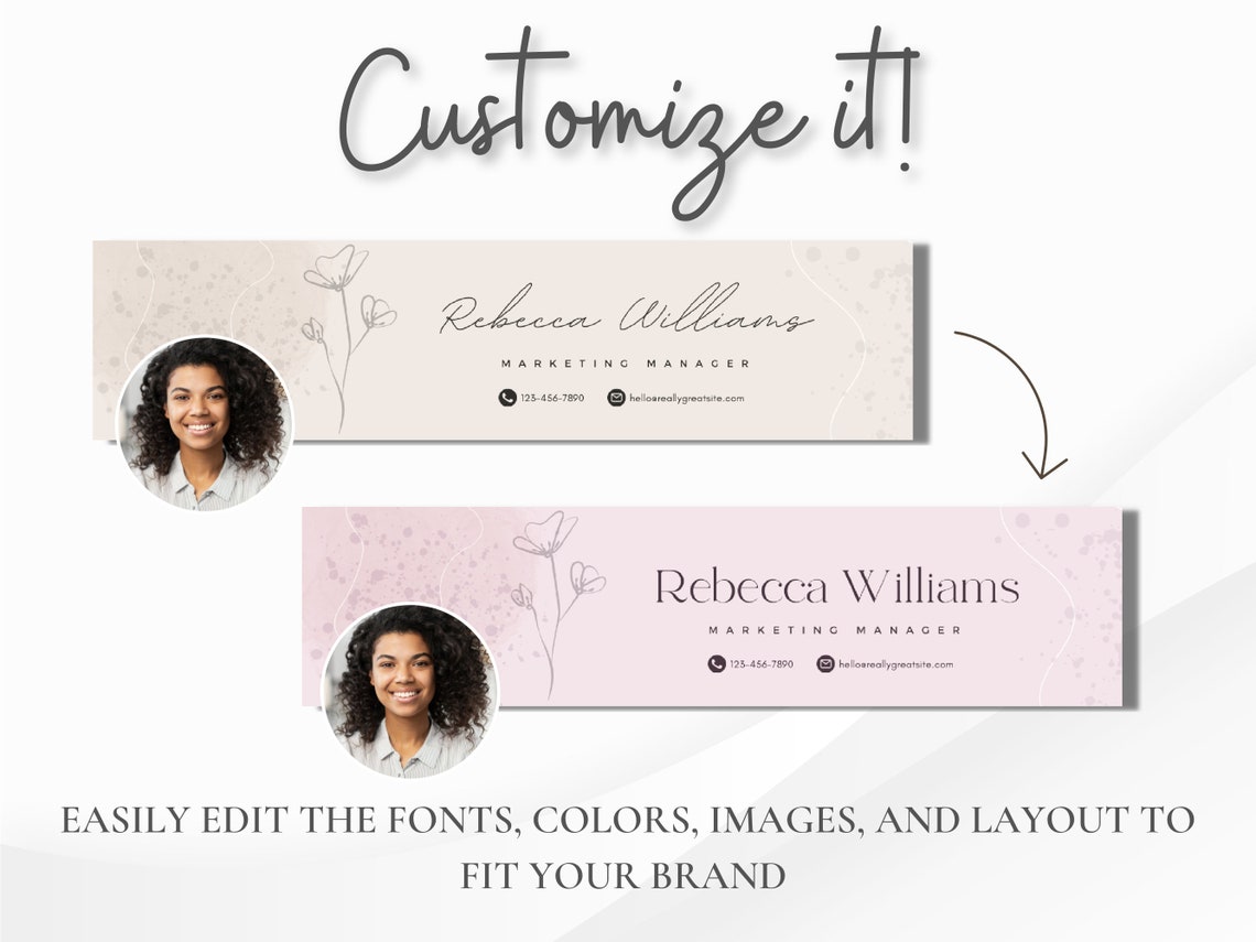 Professional Linkedin Banners Customizable in Canva, Personalized ...