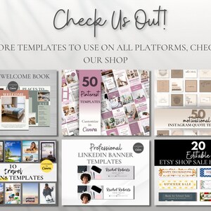 Lemon8 Templates Customizable in Canva, Cute Lemon8 Posts, Social Media Post Templates, Content Creator and Influencer Templates image 7