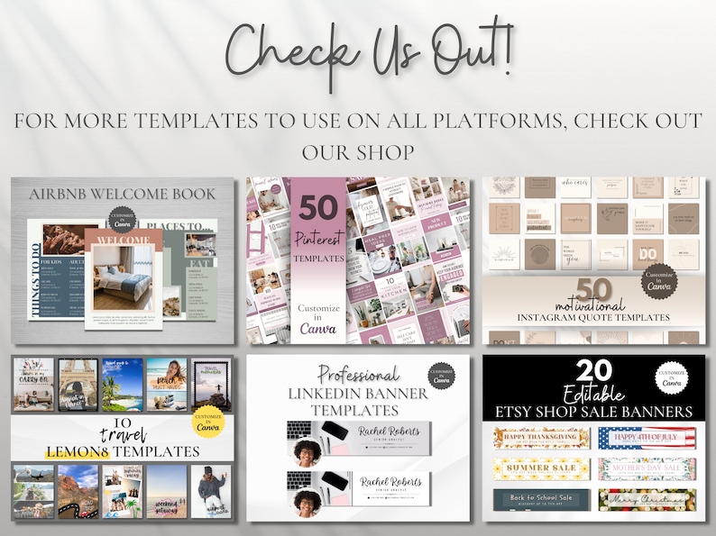Lemon8 Templates Customizable in Canva, Cute Lemon8 Posts, Social Media Post Templates, Content Creator and Influencer Templates image 7