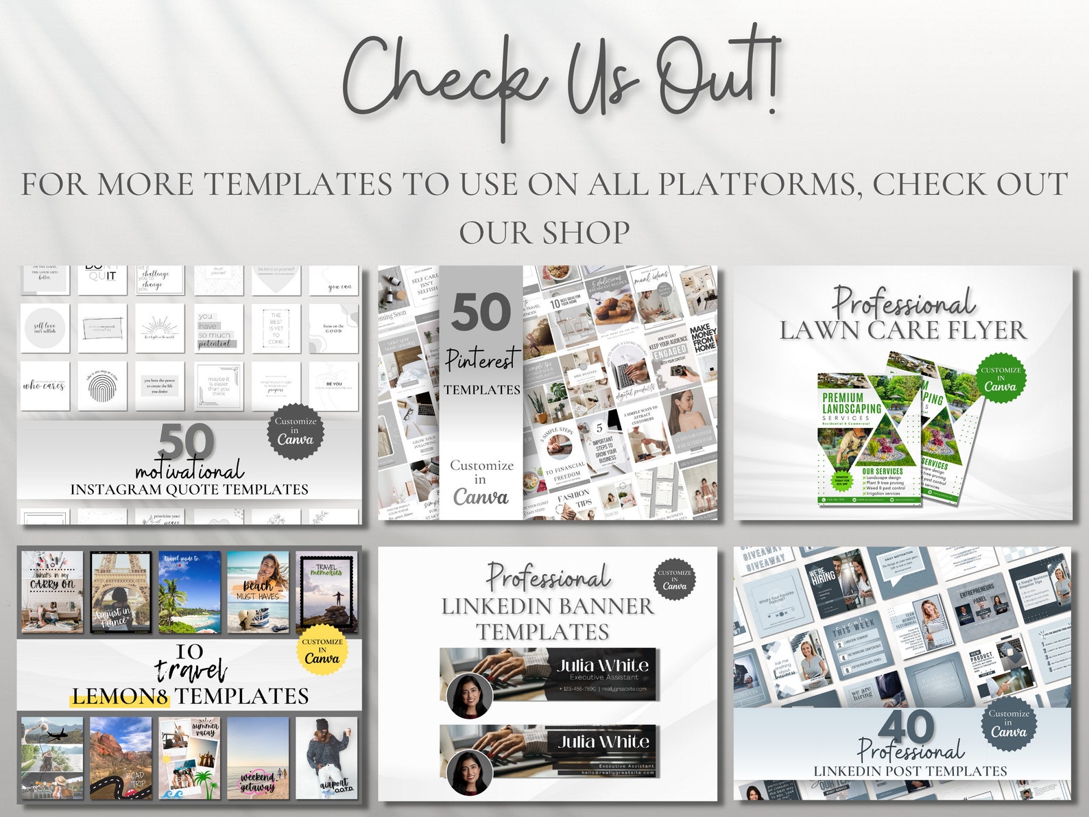 Etsy Shop Banner Templates Editable in Canva, Sale Templates for Etsy