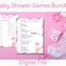 Baby Shower Games Printable Bundle Game Package Party Games - Etsy