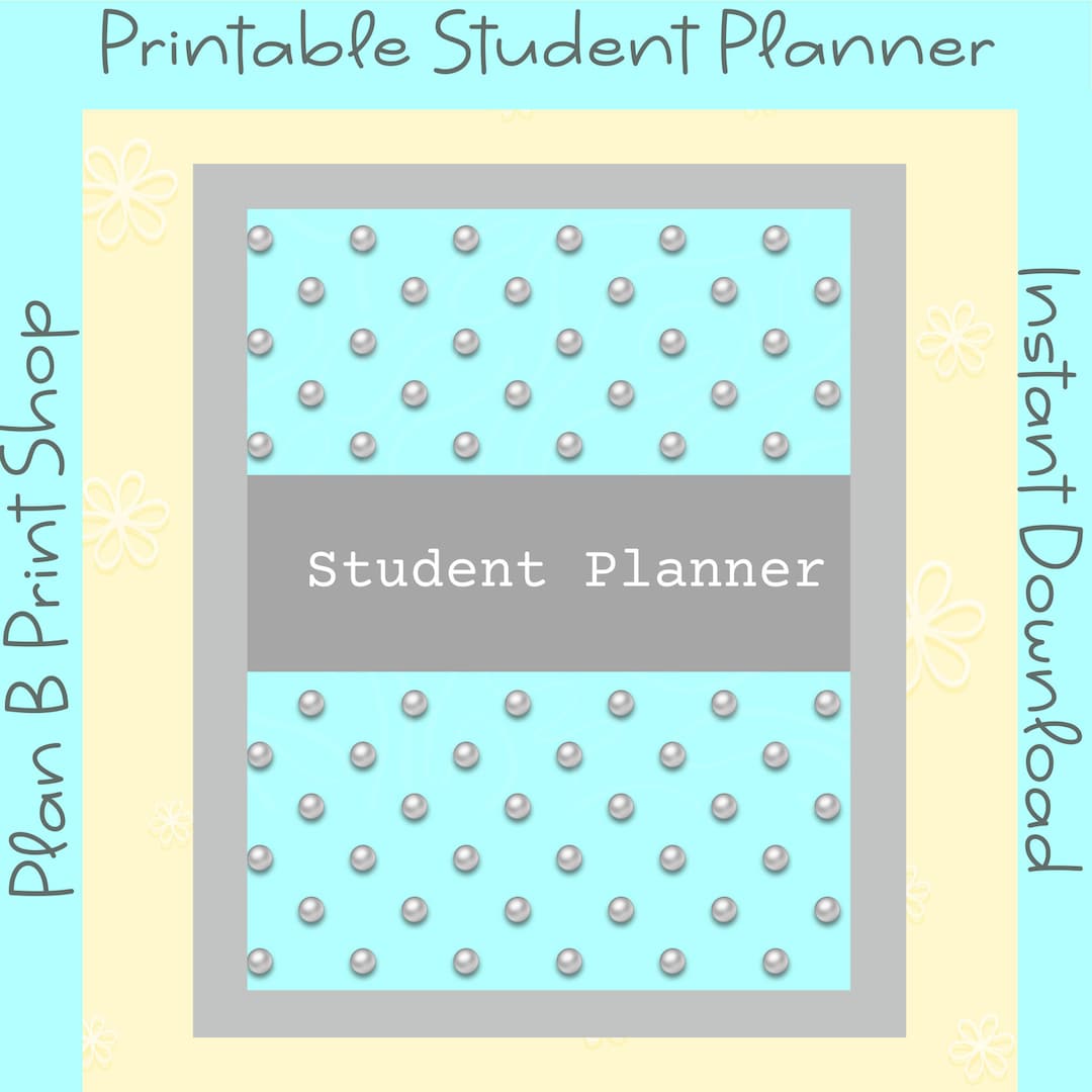 Printable Middle School Student Planner Homeschool Planner - Etsy España