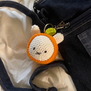 Fruit Miffy Keychains (Crochet)