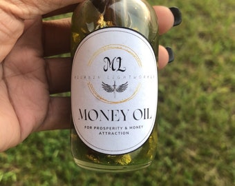 Money Attraction Oil (grande bouteille) | du pétrole de la prospérité | Invocation d'huile | Argent Pétrole