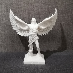 Icarus Statue 15.6cm-6.14in Son of Craftsman Daedalus | Wax Feathers | Greek Mythology Handmade Statue Free Shipping - Free Tracking Number