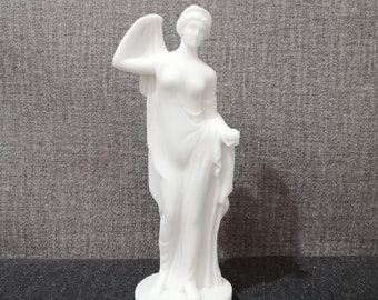 ヘラ像：ギリシャの女神アラバスター彫刻、ギリシャ製（10.03インチ