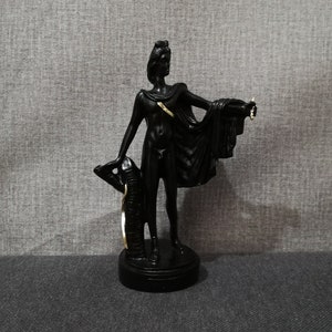Apollo - Greek Roman God of Music, Truth and Prophecy 6.89in - 17.5cm Alabaster Handmade sculpture Free Shipping - Free Tracking Number