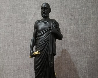 ソクラテス像：手描きのアラバスター製ギリシャ哲学者彫刻 - Etsy 日本