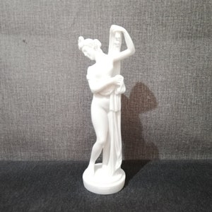 Venus Kallipygos - Aphrodite Museum Copy Greek Goddess Alabaster Handmade sculpture 25cm-9.84in Free Shipping - Free Tracking Number