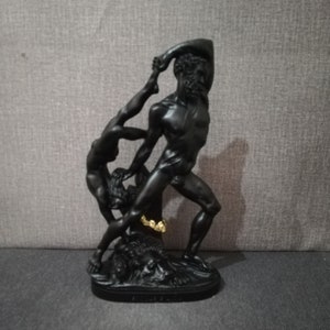 Hercules And Lichas 25.5cm - 10.03in Ancient Greek Hero By Antonio Canova Alabaster Handmade Statue Free Shipping - Free Tracking Number