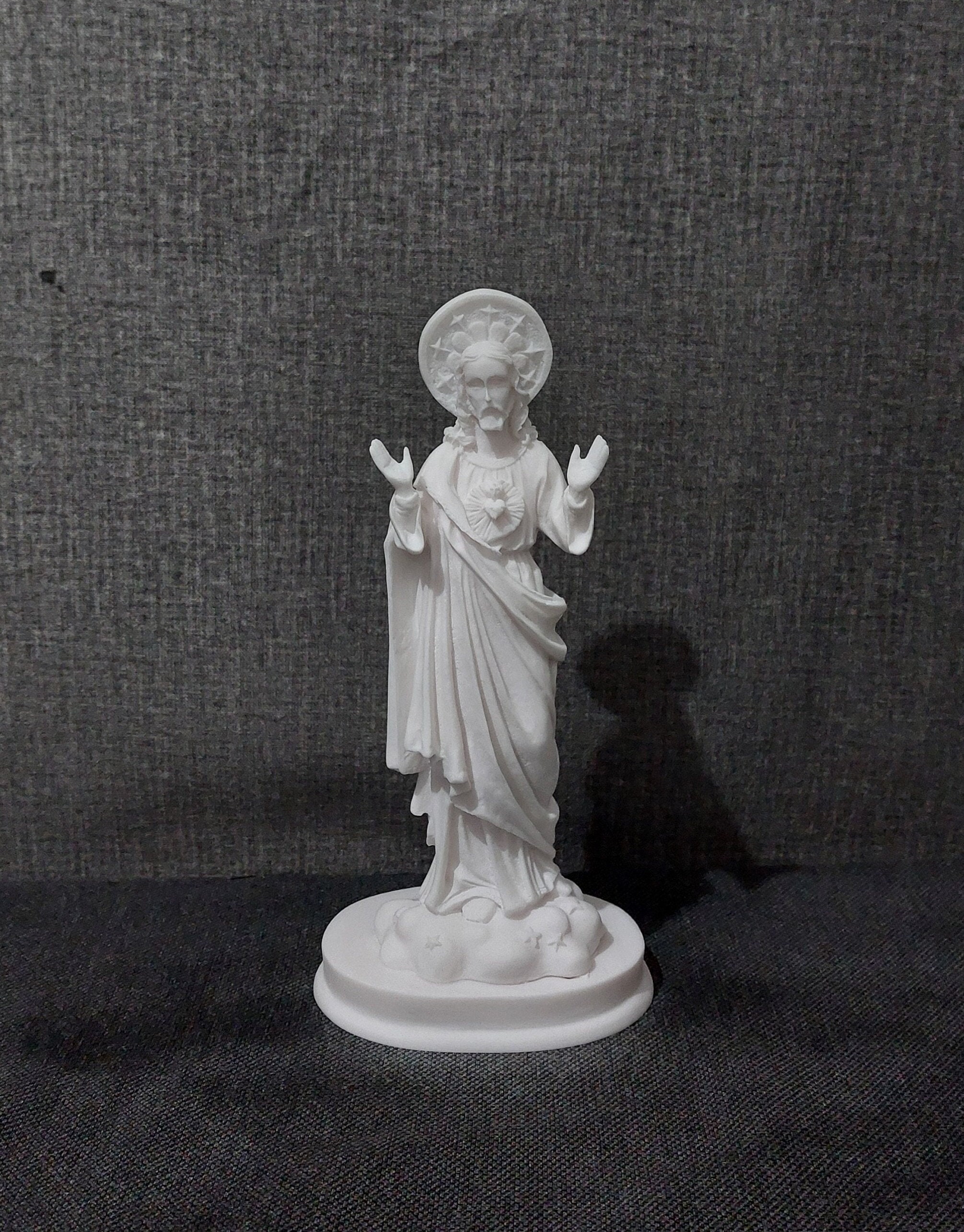 Jesus Christ - Jesus of Nazareth Statue 22cm-8.66in Lord | God Relegious Alabaster Handmade Sculpture Free Shipping - Free Tracking Number